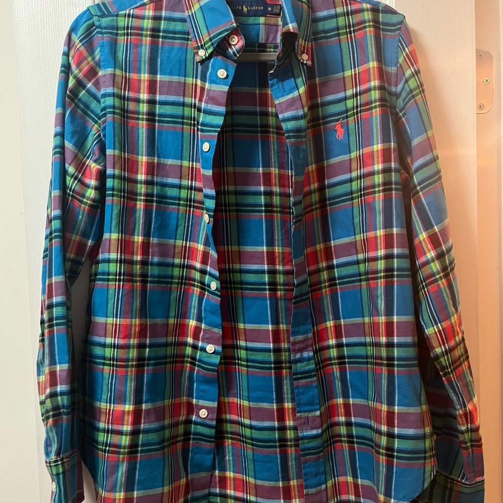 Ralph Lauren Multicolor Plaid Shirt